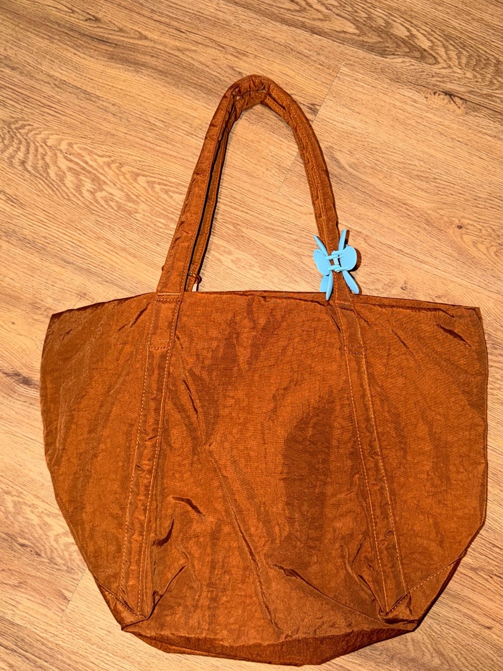 BAGGU BROWN tote in the color BROWN